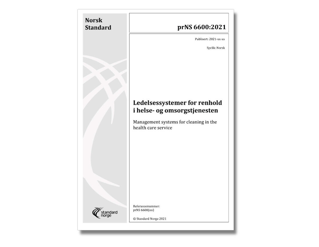 Innspill til den nye revisjonen må sendes til Standard Norge innen 1. mai 2021. Innspill til den nye revisjonen må sendes til Standard Norge innen 1. mai 2021.
