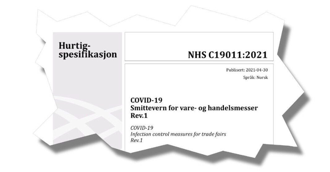 Standard Norge & bransjen har utarbeidet en ny smittevernsveiledning for arrangører av varemesser, handelsmesser og fagmesser. Standard Norge & bransjen har utarbeidet en ny smittevernsveiledning for arrangører av varemesser, handelsmesser og fagmesser.