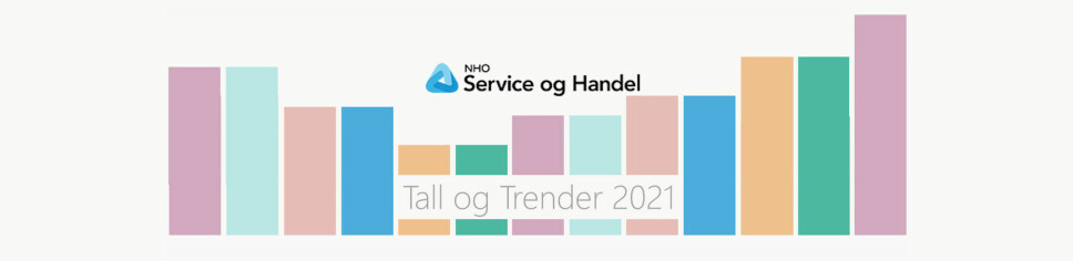 NHO Service og Handel har lagt fram sin årlige statistikk Tall og trender.