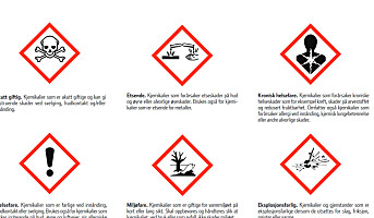 Nye regler for sikkerhets­data­blader for kjemikalier