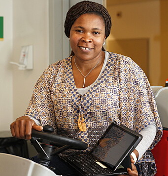 Vivian Chinyere Ugwu ved Sykehuset i Vestfold