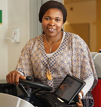 Vivian Chinyere Ugwu ved Sykehuset i Vestfold Vivian Chinyere Ugwu ved Sykehuset i Vestfold