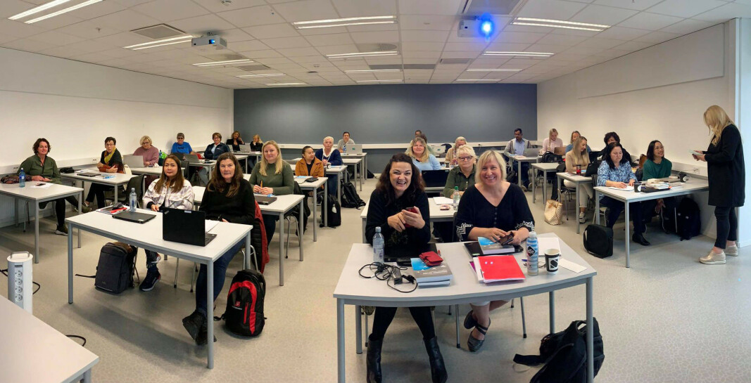 16 studenter fra Viken og ytterligere 15 fra andre fylkeskommuner i Norge er nå i gang med studiet «Grunnleggende praktisk ledelse». Studiet kom i gang på kort varsel og studentene ble derfor rekruttert 16 studenter fra Viken og ytterligere 15 fra andre fylkeskommuner i Norge er nå i gang med studiet «Grunnleggende praktisk ledelse». Studiet kom i gang på kort varsel og studentene ble derfor rekruttert