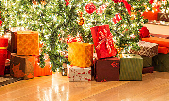 Husk å beskytte gulvet under juletreet