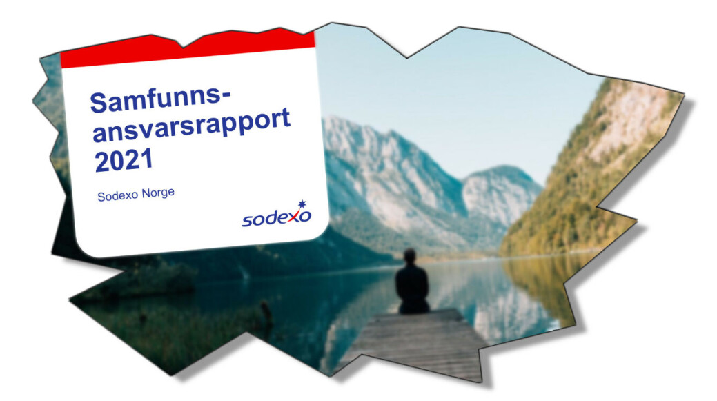Fra forsiden til samfunnsansvarsrapport for 2021. Fra forsiden til samfunnsansvarsrapport for 2021.