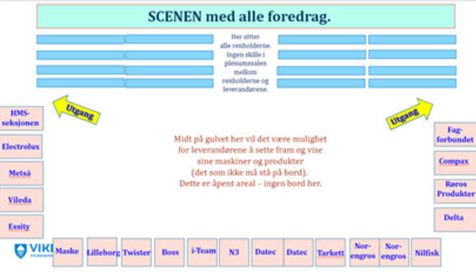 Utstillere under Renholderens dag 2022 i regi av Viken fylkeskommune. Utstillere under Renholderens dag 2022 i regi av Viken fylkeskommune.